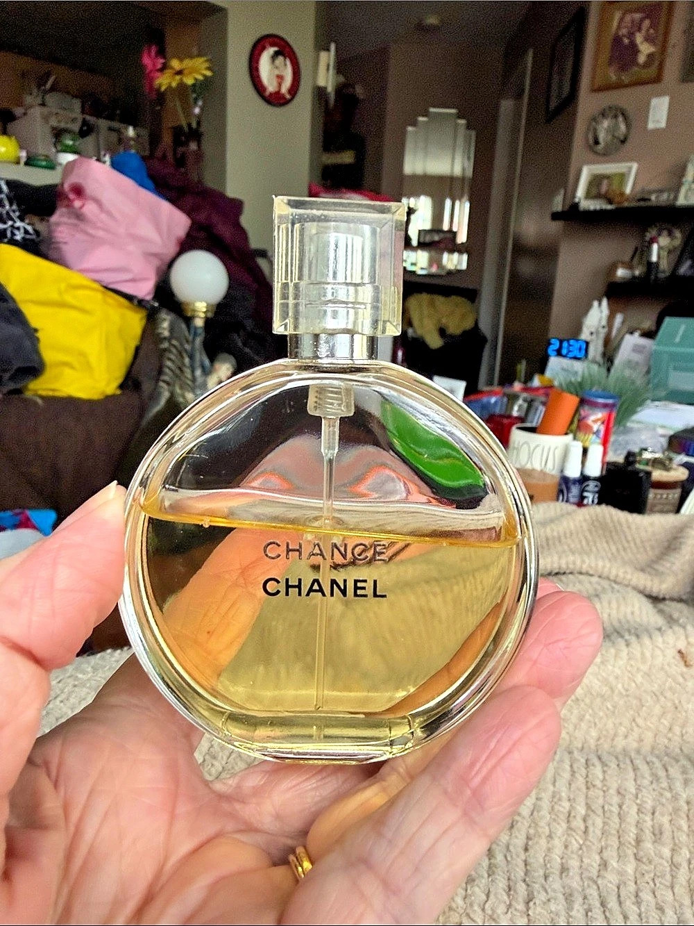 Chanel Chance Eau de Toilette Eau de Toilette Spray.  50ml.  Check Level